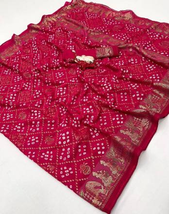 Vastrangan bandoli foil saree surat wholesale market